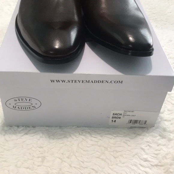 Men’s Sacha Buckle Strap Leather Boot Size 14 $130 - Picture 8 of 8